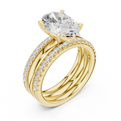 Neptune 3.63ct Oval Diamond Ring