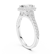 Solange 1.00ct Radiant Cut Diamond Ring