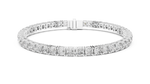Load image into Gallery viewer, Cushion Square Bracelet — 4.4ct
