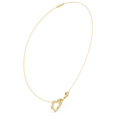 Infinity Heart Pendant Necklace — 0.88ct