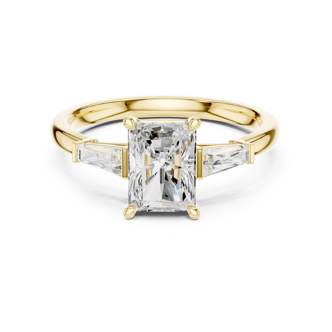 Magnolia 1.56ct Radiant Cut Diamond Ring