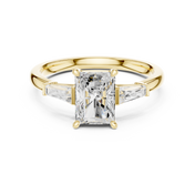 Magnolia 1.56ct Radiant Cut Diamond Ring