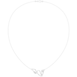 Load image into Gallery viewer, Open Heart Wirework Necklace — 0.09ct
