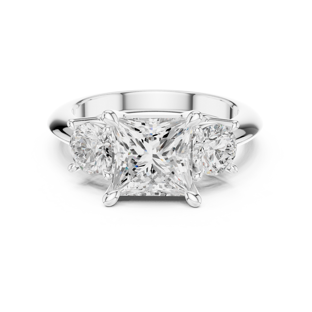 Pinnacle 2.50ct Princess Cut Diamond Ring