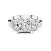 Pinnacle 2.50ct Princess Cut Diamond Ring