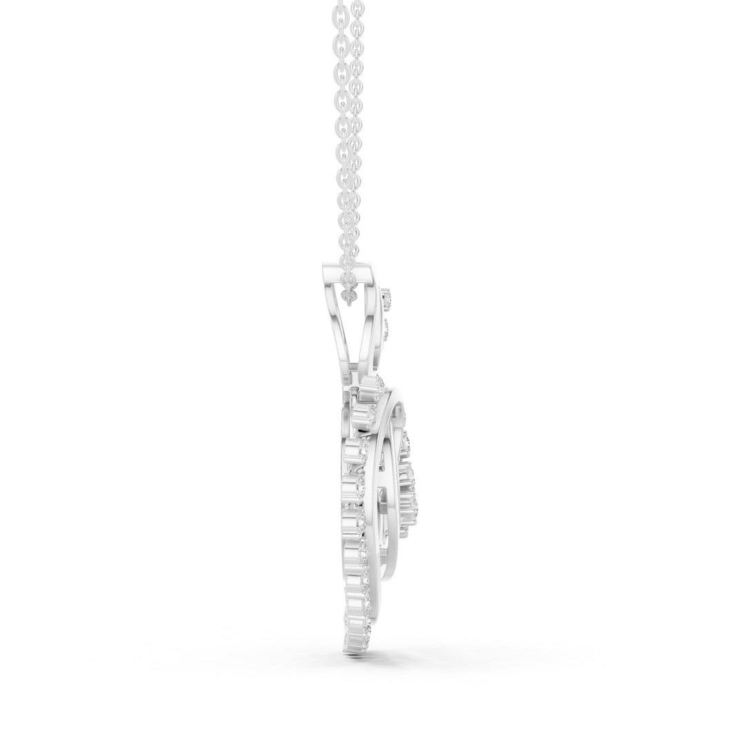 Scatter Heart Pendant — 0.81ct