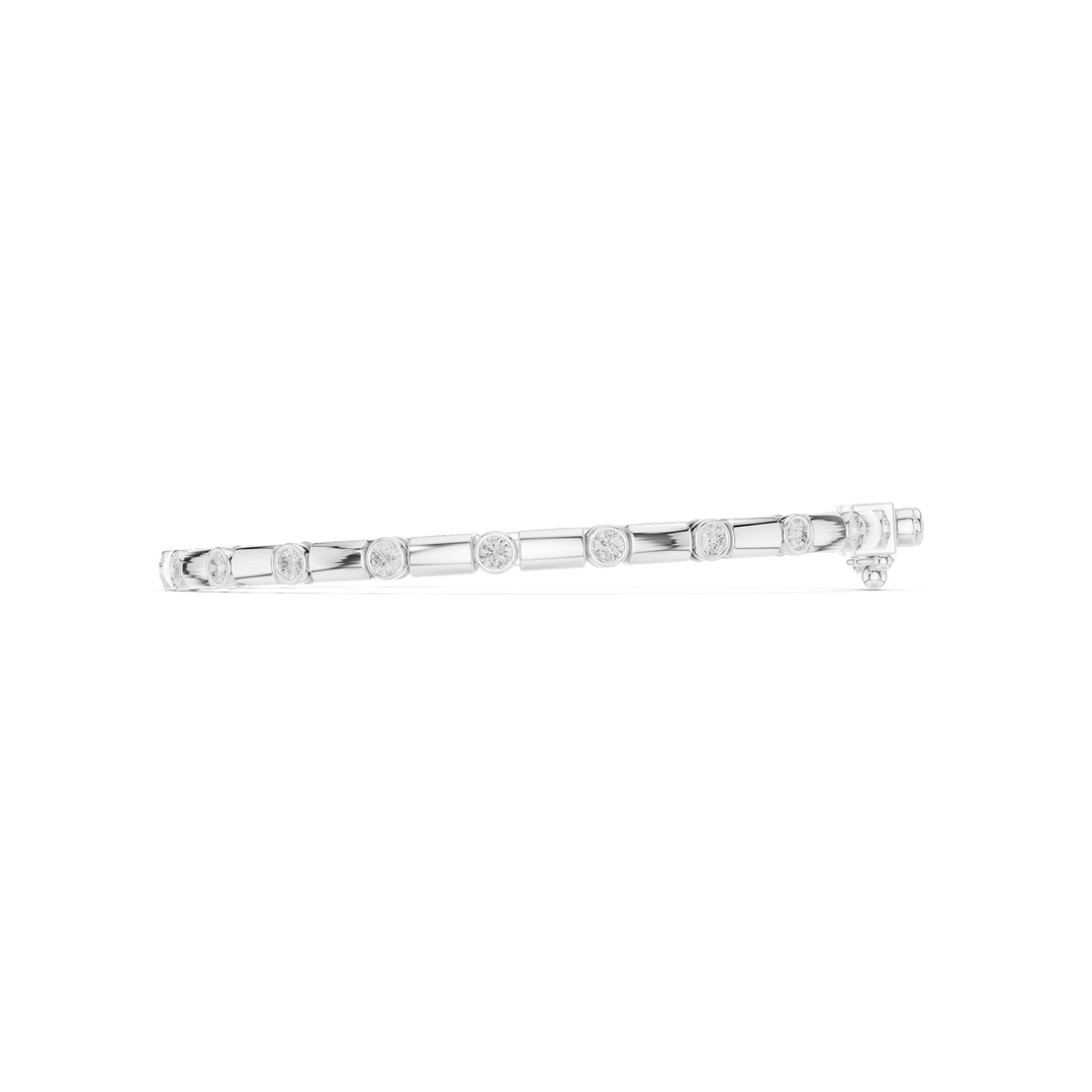 Bezel Chain Men's Bracelet — 0.81ct