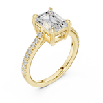 Load image into Gallery viewer, Vivienne 2.00ct Emerald Cut Diamond Ring
