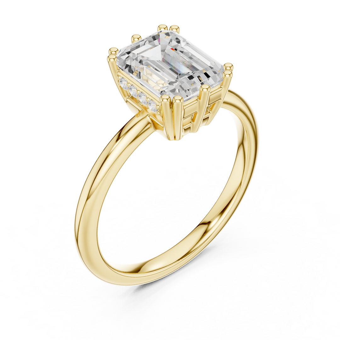Imperiale 2.08ct Emerald Cut Diamond Ring