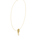Load image into Gallery viewer, Double-Bar Lariat Necklace — 0.44ct
