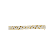 Heavy Cuban Link Men's Bracelet — 4.41ct