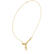 Crescent Wing Statement Necklace — 1.51ct