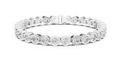Bezel Tennis Bracelet — 9.30ct