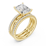 Load image into Gallery viewer, Titan 3.43ct Radiant Cut Diamond Ring
