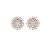 Esme Diamond Solitaire Stud Earrings