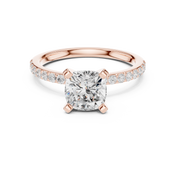 Bliss 2.00ct Cushion Cut Diamond Ring