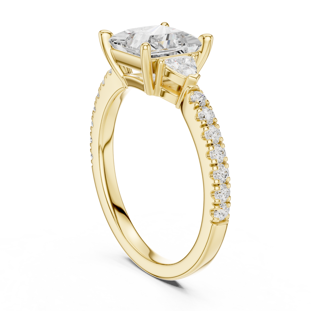 Sophia Princess Cut Diamond Ring