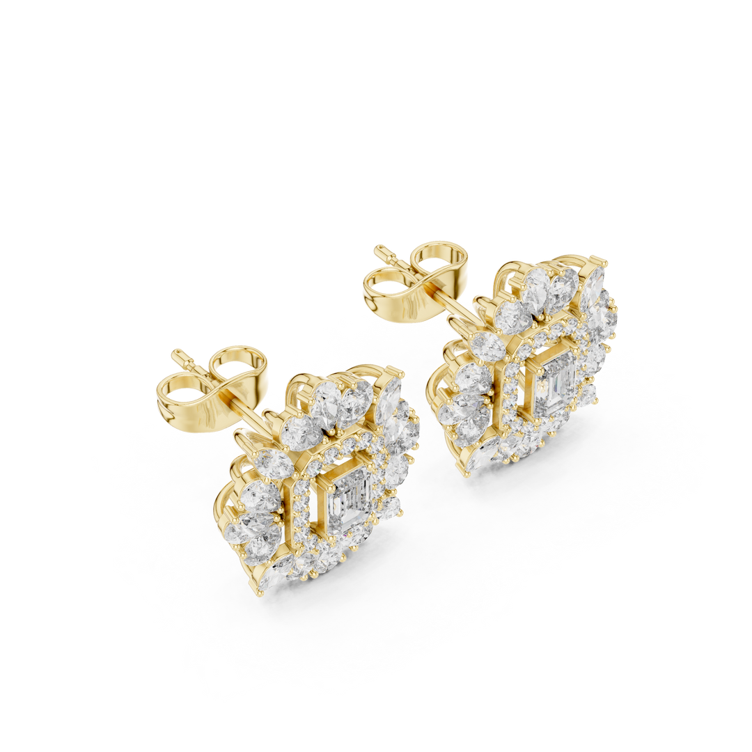 Vela Earring — 4.05ct