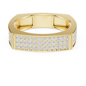Pavé Surface Mens Ring — 0.53ct