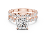 Load image into Gallery viewer, Glacier 2.65ct Cushion Cut Diamond Ring
