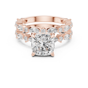 Glacier 2.65ct Cushion Cut Diamond Ring