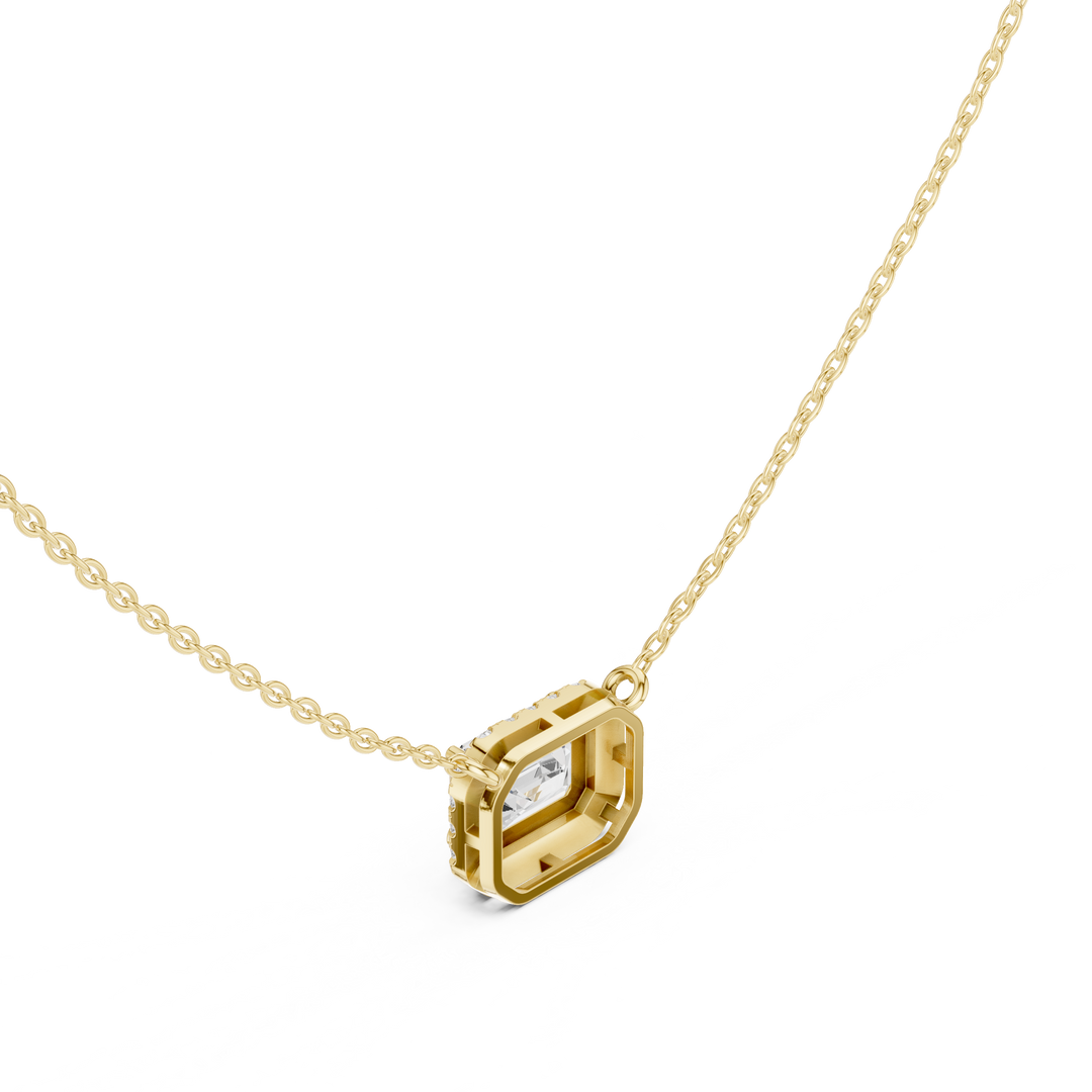 Cushion Halo Pendant — 2.24ct