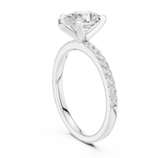 Teardrop 2.00ct Pear Shape Diamond Ring