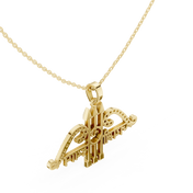 Jai Shri Shyam Pendant — 0.48ct