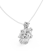 Snowflake Pendant — 0.80ct