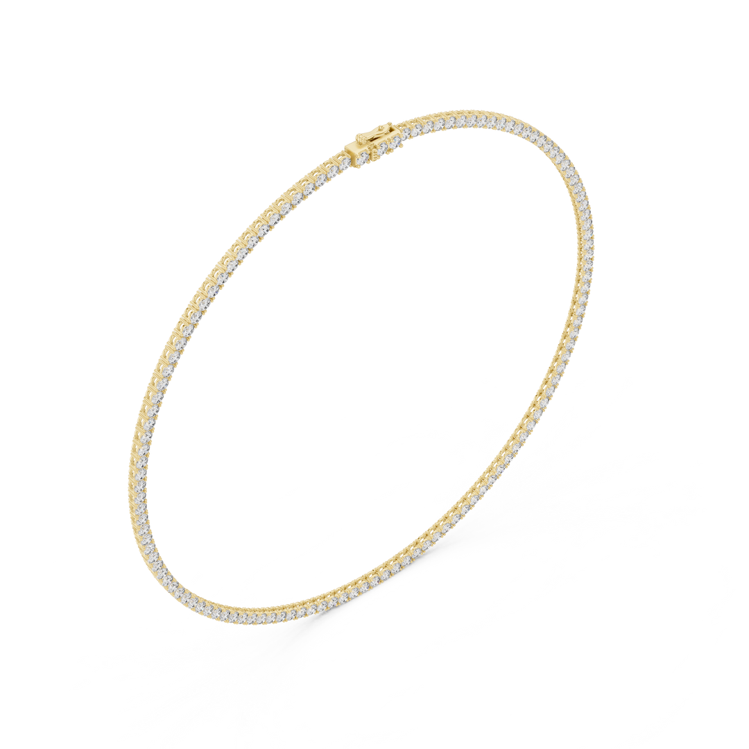 Classic Tennis Necklace — 37.20ct
