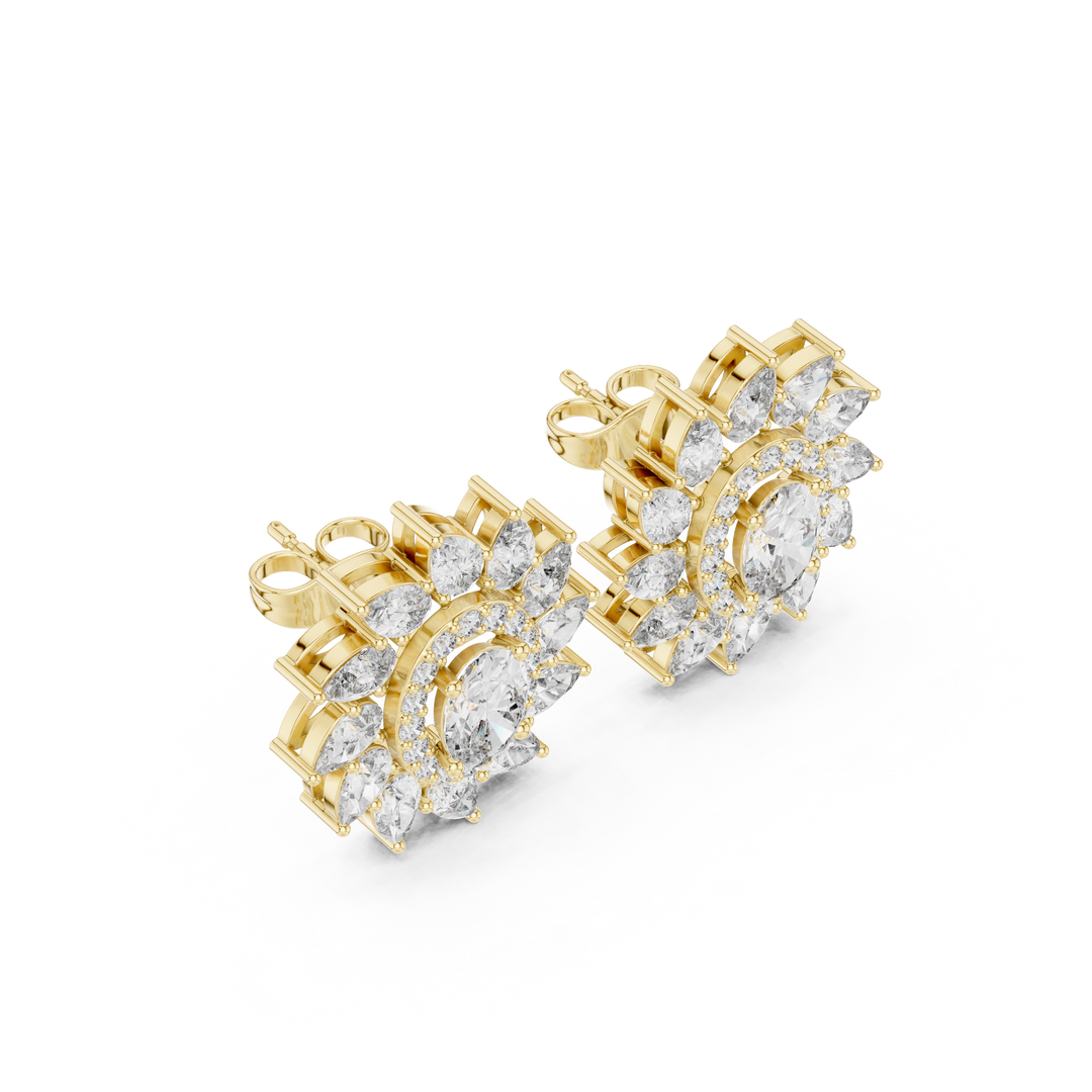 Nova Earring — 3.39ct