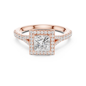 Étoile 1.00ct Princess Cut Diamond Ring