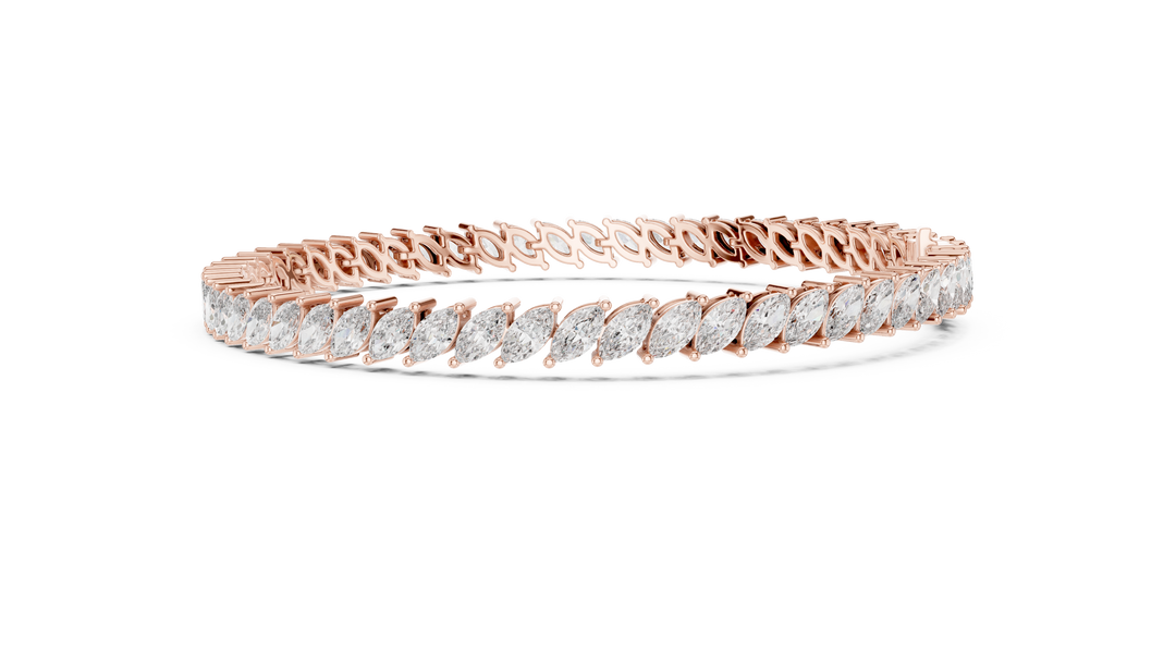 Marquise Tennis Bracelet — 8.4ct