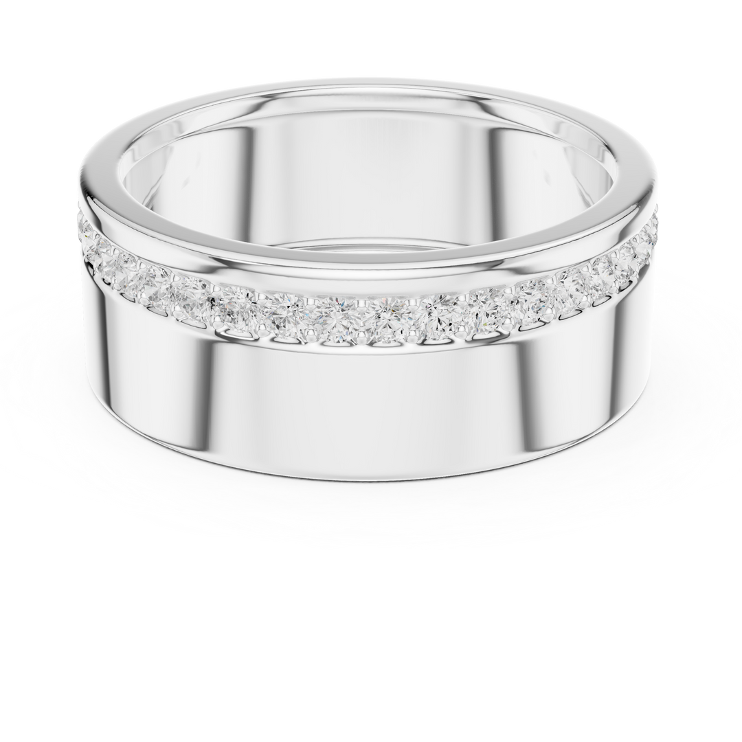 Half Eternity Mens Ring — 0.27ct