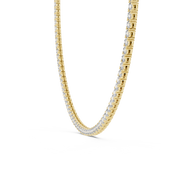 Classic Tennis Necklace — 37.20ct