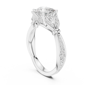 Coeur 1.42ct Heart Cut Diamond Ring