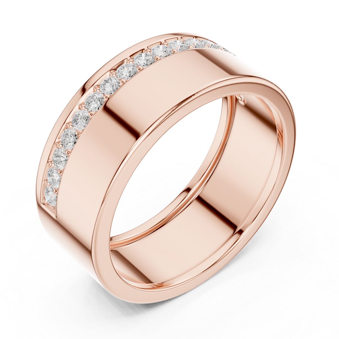 Half Eternity Mens Ring — 0.27ct