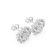 Senna Diamond Solitaire Stud Earrings