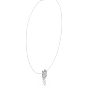 Double-Bar Lariat Necklace — 0.44ct