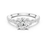 Load image into Gallery viewer, Celestine Round Brilliant Diamond Ring
