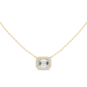 Cushion Halo Pendant — 2.24ct