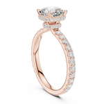 Load image into Gallery viewer, Celeste 1.50ct Cushion Diamond Halo Engagement Ring
