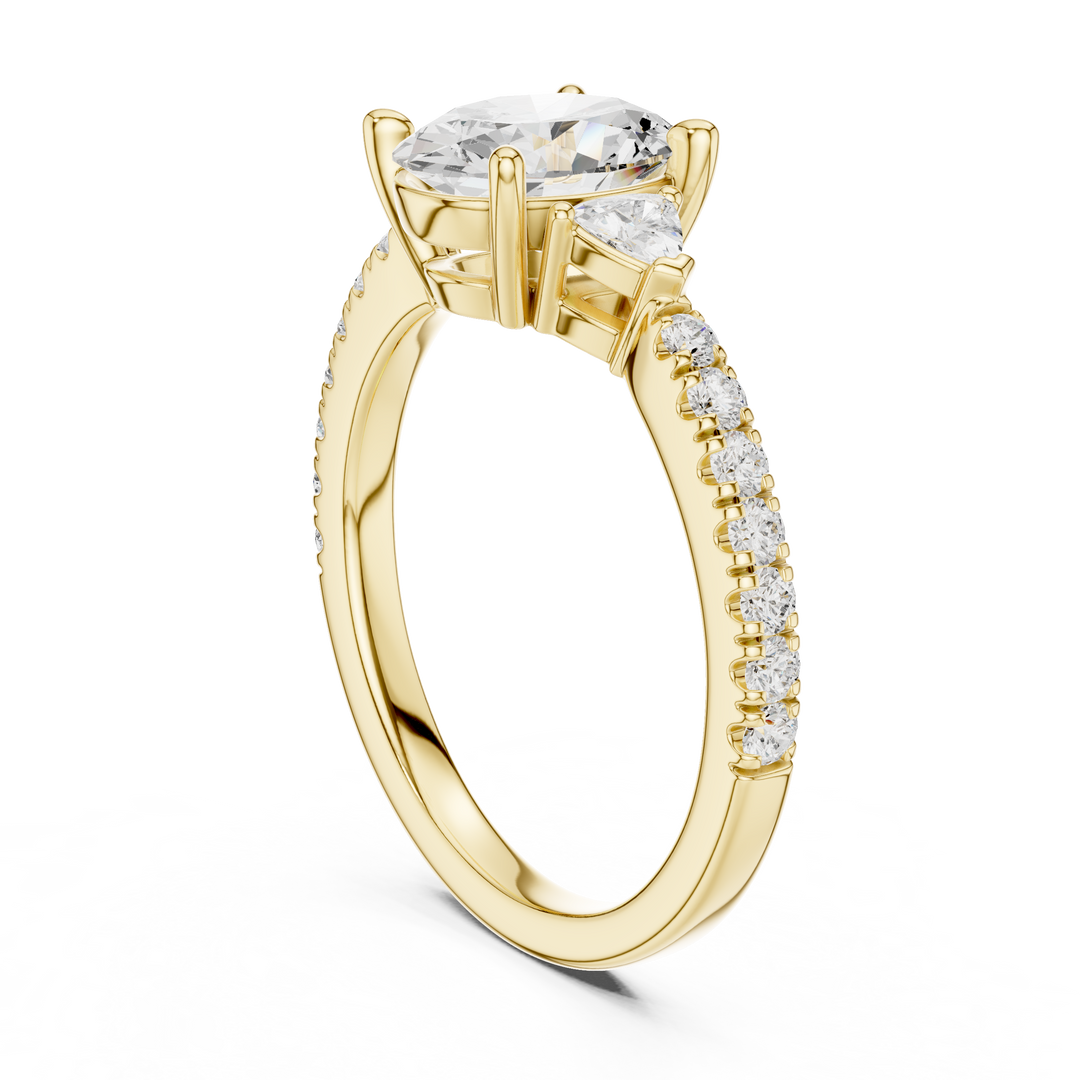 Serenity Oval Diamond Ring