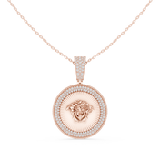 Medusa Sunburst Pendant — 0.89ct