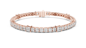 Round Princess Bracelet — 6.62ct
