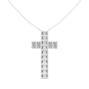 Diamond Cross Pendant — 7.00ct