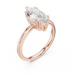 Load image into Gallery viewer, Fantaisie Marquise Diamond Accent Ring

