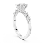 Load image into Gallery viewer, Velour 2.00ct Cushion Cut Diamond Pavé Ring
