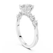 Velour 2.00ct Cushion Cut Diamond Pavé Ring