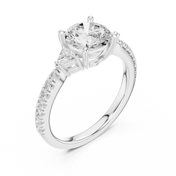 Celestine Round Brilliant Diamond Ring